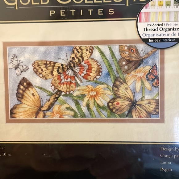 Dimensions The Gold Collection Petites Counted Cross Stitch “Butterfly Vignette” - Picture 4 of 4